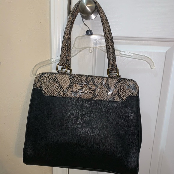 Jessica simpson sweety tote purse black bow nwt - Picture 4 of 6
